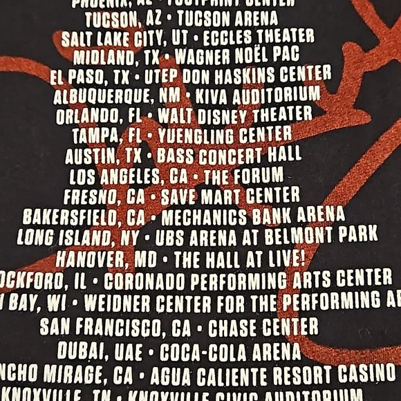 JO KOY 'Funny is Funny' World Tour 2022 short sleeve graphic concert tour tee XL - Picture 6 of 8